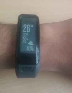 Garmin Vivosmart HR - Weather